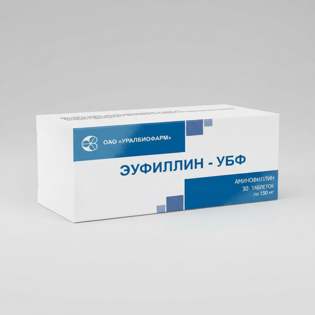 Eufilin is a&nbsp;medicinal product containing aminophylline, a compound of theophylline and ethylenediamine, used to help relax smooth muscles of the airways and improve breathing. It belongs to the group of bronchodilators and is commonly prescribed for conditions associated with bronchospasm and impaired airway patency.