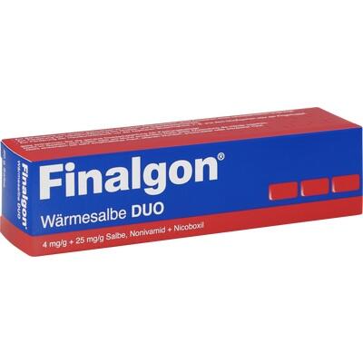 Finalgon Warming Balm Duo packaging on a white background