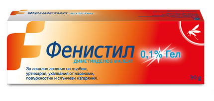 Fenistil Gel is a fast-acting topical antihistamine designed to relieve&nbsp;itching, redness, and skin irritation caused by allergic and inflammatory skin reactions. It contains dimethindene maleate 0.1%, which helps block histamine locally in the skin, reducing discomfort and calming irritation.
