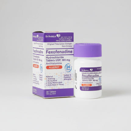 Dr Reddy's, Dr Reddys, Fexofenadine, Fexofenadine Hydrochloride, Fexofenadine 180 mg, Allergy Relief, Antihistamine, Non Drowsy Allergy Relief, 24 Hour Allergy Relief, Seasonal Allergies, Hay Fever, Allergic Rhinitis, Indoor Allergies, Outdoor Allergies, Sneezing Relief, Runny Nose Relief, Itchy Eyes Relief, Itchy Throat Relief, Allegra Alternative, Allergy Medicine, Respiratory Health, Доктор Реддис, Фексофенадин, Фексофенадин 180 мг, Антигистаминный Препарат, Аллергия, Сезонная Аллергия, Поллиноз, Аллерги