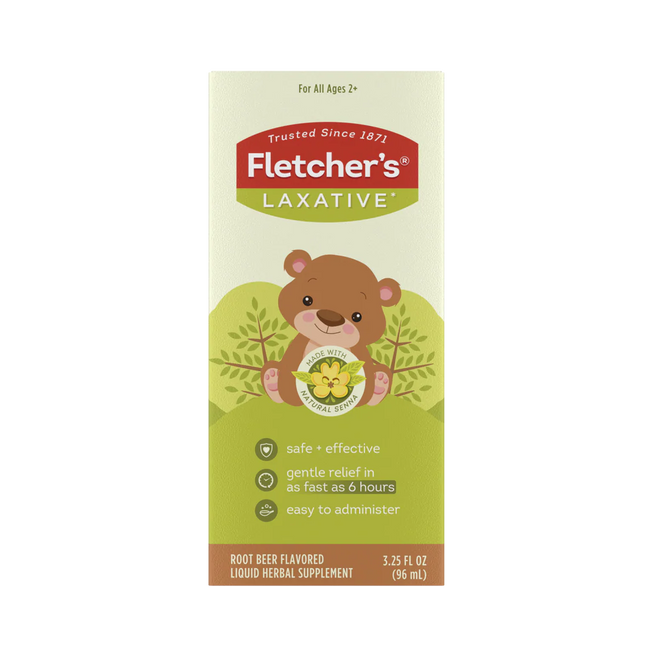 Fletcher's Laxative Root Beer Flavor – 3.25 fl oz (96 mL)