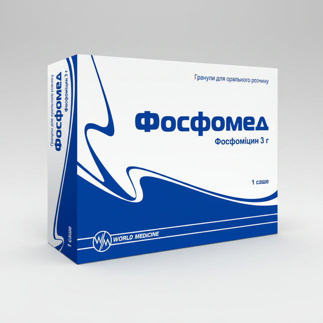 Fosfomycin (brand name Monural) is an antibiotic medication used to treat uncomplicated urinary tract infections (UTIs), particularly acute cystitis in adults. Its active ingredient, fosfomycin trometamol, works by killing the bacteria that cause bladder infections.

Doctor-prescribed fosfomycin is provided as a single-use sachet of 3 g granules that are dissolved in water and taken orally. The convenient single-dose regimen helps reduce bacterial load in the urinary tract.