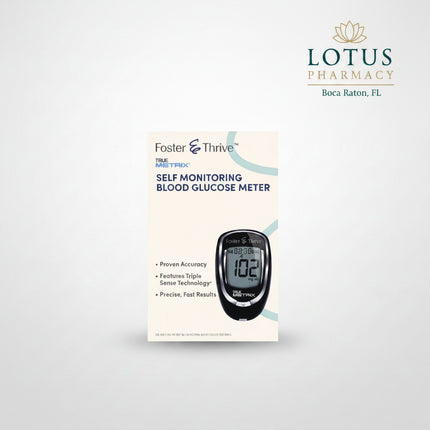 Foster & Thrive True Metrix Self Monitoring Blood Glucose Meter 1 count