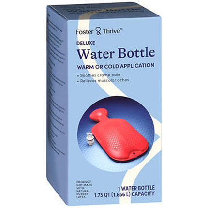 Foster & Thrive, Water Bottle System, Hot Water Bottle, Cold Therapy Bottle, Heat Therapy, Cold Therapy, Pain Relief, Muscle Relief, Cramp Relief, Back Pain Relief, Reusable Water Bottle, Hot And Cold Pack, Home Healthcare, First Aid Supplies, Wellness Essentials, Latex Free, Muscle Recovery, Joint Comfort, Heat Pack Alternative, Cold Compress, Фостер Энд Трайв, Грелка, Резиновая Грелка, Теплотерапия, Холодовая Терапия, Облегчение Боли, Мышечная Боль, Судороги, Домашняя Аптечка, Средства Первой Помощи, Fost