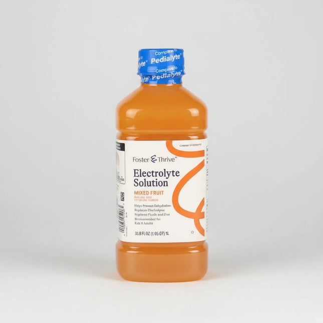 Oral Electrolyte Solution is a ready-to-use oral rehydration solution formulated to help&nbsp;replenish fluids, electrolytes, and zinc lost due to diarrhea, vomiting, excessive sweating, or dehydration. Suitable for children 1 year of age and older as well as adults, it provides a balanced combination of sodium, potassium, chloride, and dextrose to promote effective hydration. It is comparable in electrolyte composition to leading oral electrolyte solutions and is alcohol-free.