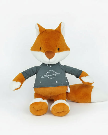 Foxy — a charming little fox designed to bring comfort, warmth, and playful spirit to your child’s world.
Soft, gentle, and full of personality, this plush fox is perfect for cuddles, storytelling, and imaginative adventures.