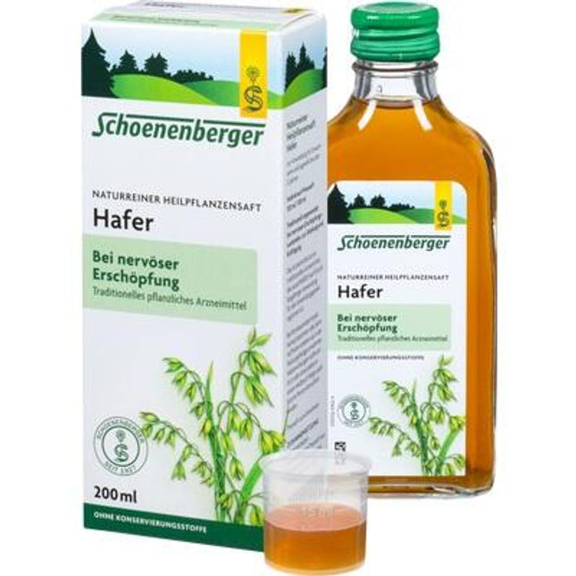 Schoenenberger herbal syrup bottle and packaging on a white background