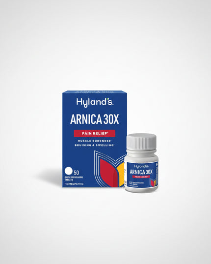 Hyland’s Naturals Arnica 30X Comprimidos de disolución rápida (Homeopathic Arnica Tablets)