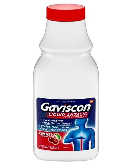 Gaviscon, Gaviscon Cherry, Gaviscon Liquid, Liquid Antacid, Heartburn Relief, Acid Reflux Relief, Acid Indigestion Relief, Sour Stomach Relief, Cherry Flavor, Digestive Health, Antacid Liquid, Fast Acting Antacid, Stomach Comfort, Reflux Support, Upset Stomach Relief, Digestive Support, Family Wellness, Travel Essentials, Heartburn Medicine, Gaviscon Extra Strength, Гавискон, Антацид, Изжога, Кислотный Рефлюкс, Кислотное Несварение, Расстройство Желудка, Вишневый Вкус, Здоровье Пищеварения, Средство От Изжо