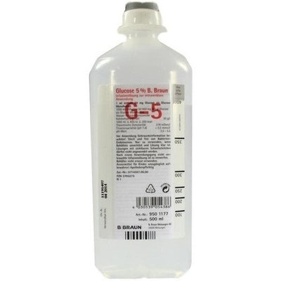 Glucose 5% B. Braun Ecoflac® Plus is a sterile intravenous infusion solution containing 5% glucose (dextrose) in water for injection. It is used for the administration of fluids and carbohydrates, as a carrier solution for compatible intravenous medications, and to provide a source of calories during intravenous therapy. The solution is supplied in the Ecoflac® Plus closed infusion system, designed to reduce contamination risk and improve handling safety.