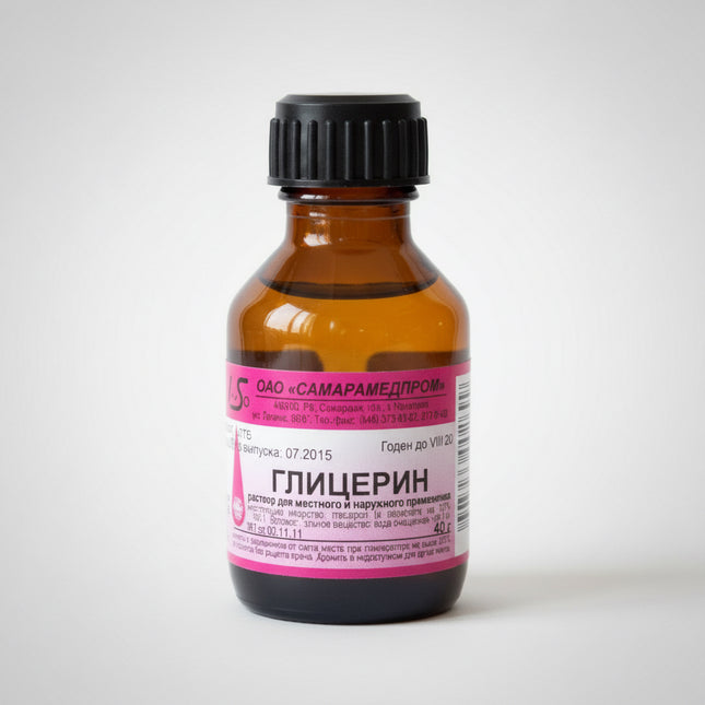 Glycerin Solution is a&nbsp;pharmaceutical-grade glycerol preparation intended for medical, cosmetic, and compounding use. Glycerin (glycerol) is a well-known humectant that attracts and retains moisture, helping support skin hydration, softness, and barrier protection. It is widely used in pharmacy practice as an excipient, solvent, and stabilizer in topical and compounded formulations.