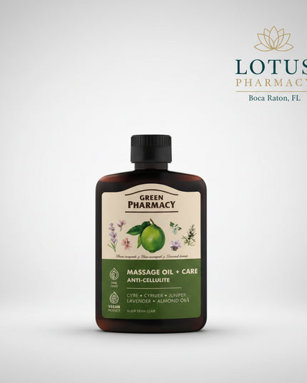 Green Pharmacy Anti-Cellulite Massage Oil – 200 ml
