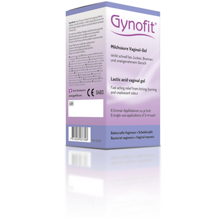 Gynofit Vaginal Gel 6 × 5 ml – Lactic Acid Vaginal Gel for pH Balance