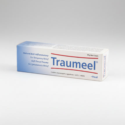 Traumeel® S Cream is a homeopathic topical medicine used to support relief from musculoskeletal inflammation and pain associated with sprains, bruises, strains, contusions, and swelling. Its formulation combines multiple plant and mineral components traditionally used in homeopathic practice to help naturally reduce local discomfort and support recovery.