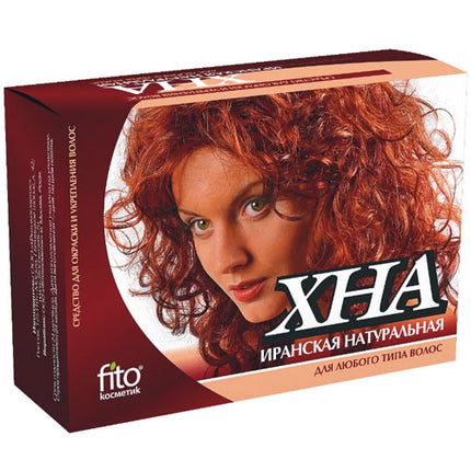 Henna Natural Hair Coloring & Strengthening Powder, 125 g