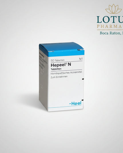 Hepeel N is a homeopathic medicinal product formulated to support liver and digestive function. It is used in complementary medicine to help maintain metabolic balance and support the liver, gallbladder, and digestive tract.