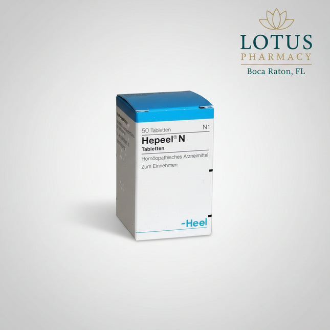 Hepeel N is a homeopathic medicinal product formulated to support liver and digestive function. It is used in complementary medicine to help maintain metabolic balance and support the liver, gallbladder, and digestive tract.