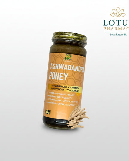 Herb To Body Ashwagandha Honey is a multifloral herbal honey blend combining ashwagandha with honey and a broad botanical blend. The formula is designed for people looking to incorporate adaptogenic and traditional herbal ingredients into a daily wellness routine in an easy spoonable format.