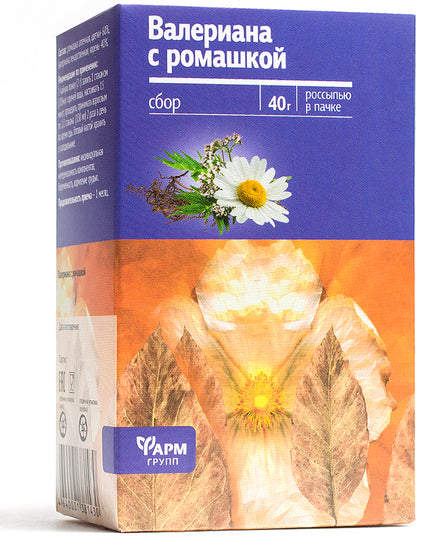Herbal Collection Valerian & Chamomile (Loose) – Farm Group – 40 g