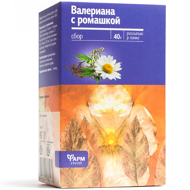 Herbal Collection Valerian & Chamomile (Loose) – Farm Group – 40 g