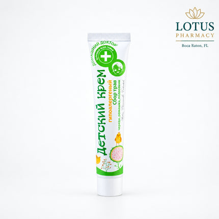 Home Doctor Children’s Cream is a gentle daily moisturizer designed for children’s delicate, dry, and sensitive skin. It helps soften, moisturize, and soothe areas prone to dryness, flaking, and mild irritation. The 42 mL version is marketed for children 3 years and older.