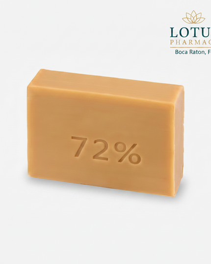 Household soap with 72% fat content is a traditional, highly concentrated natural soap widely used in Eastern Europe for cleaning, laundry, and personal hygiene. It is known for its powerful cleansing, antibacterial, and degreasing properties while remaining gentle on skin and fabrics. This soap is free from fragrances and harsh additives, making it ideal for sensitive skin and household use.