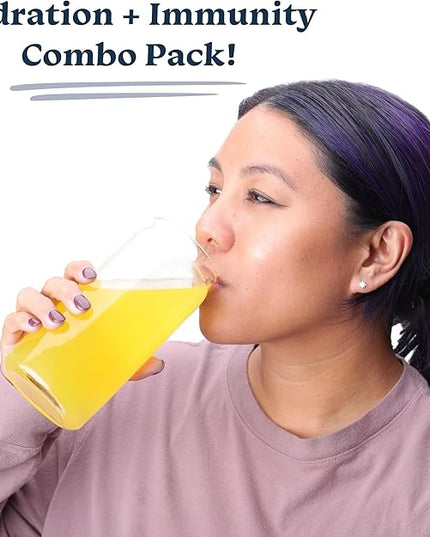 Ginger-Lime Daily Hydration & Lemon Daily Immune Support (2) Tube Combo Pack