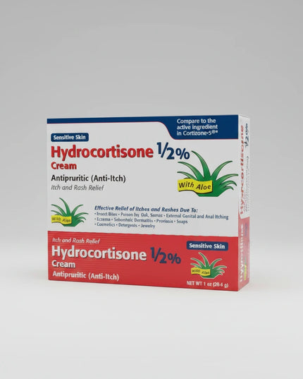 hydrocortisone cream, hydrocortisone 0.5%, anti itch cream, aloe cream, sensitive skin, eczema relief, rash relief, poison ivy treatment, insect bite relief, psoriasis relief, skin irritation treatment, dermatology products, first aid cream, гидрокортизон, крем от зуда, крем с алоэ, экзема, раздражение кожи, средство от укусов насекомых, crema de hidrocortisona, alivio de la picazón, crema con aloe, eczema, irritación de la piel, tratamiento para erupciones