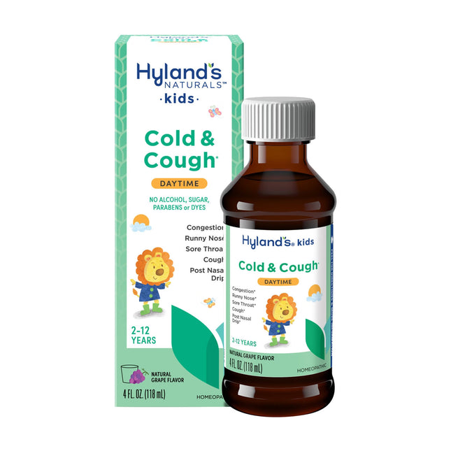 Hyland's, Hylands, Hyland's Naturals, Kids Cold And Cough, Kids Cold And Cough Daytime, Daytime Cold Relief, Children's Cold Relief, Children's Cough Relief, Non Drowsy Cold Relief, Homeopathic Cold Relief, Homeopathic Cough Relief, Children's Respiratory Support, Runny Nose Relief, Sneezing Relief, Nasal Congestion Relief, Chest Congestion Relief, Sore Throat Relief, Children's Cold Medicine, Daytime Formula, Children's Health, Хайлендс, Hyland's Naturals, Детская Простуда, Детский Кашель, Дневной Сироп От