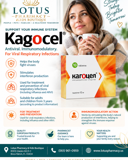 Kagocel® 12 mg – 10 Tablets