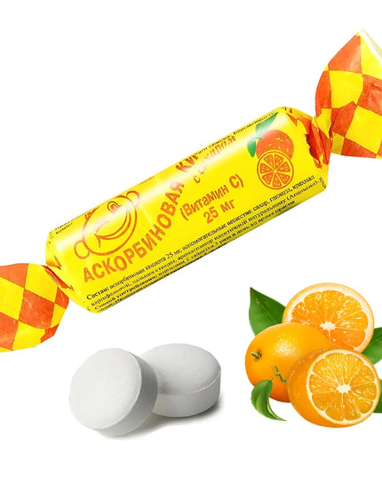 Ascorbic Acid "Askorbinka", 10 Tab