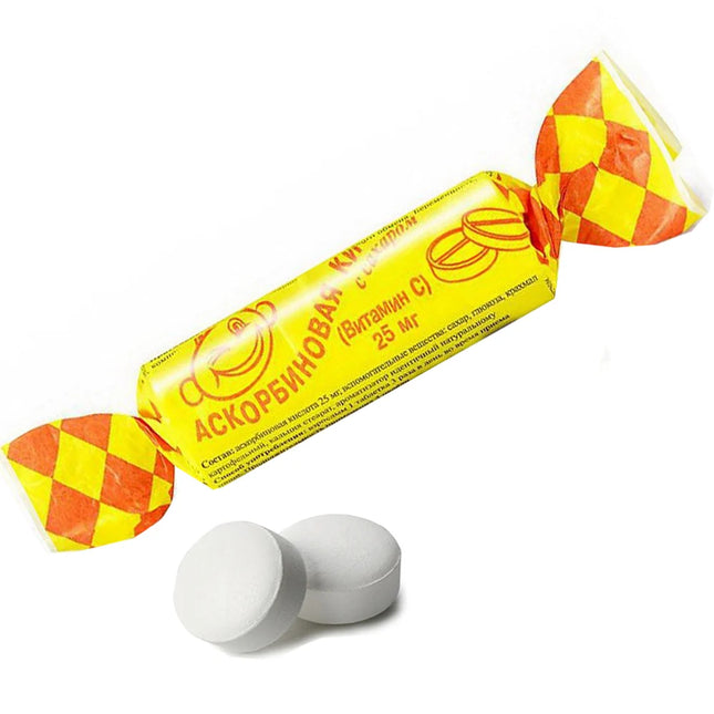 Ascorbic Acid "Askorbinka", 10 Tab