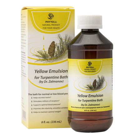 YELLOW EMULSION for Turpentine Bath (by Dr. Zalmanov)