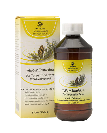 YELLOW EMULSION for Turpentine Bath (by Dr. Zalmanov)