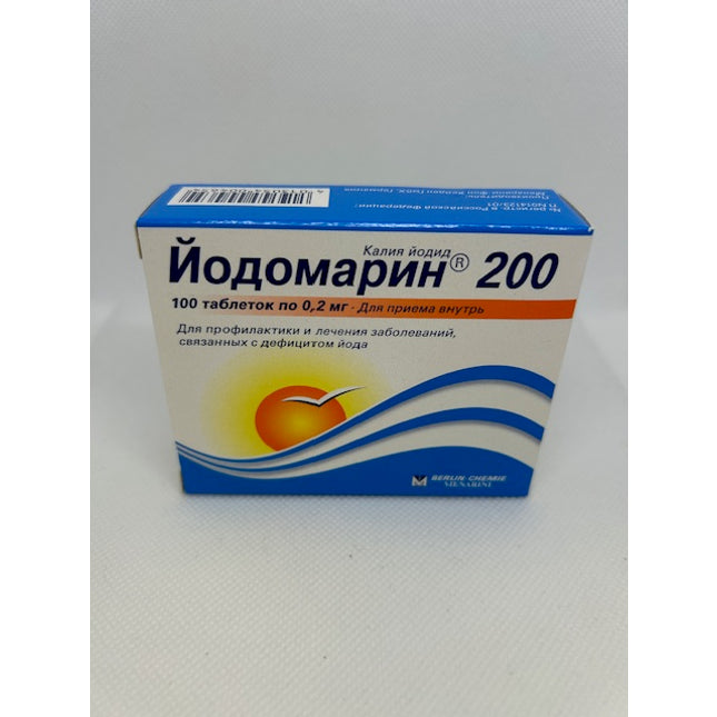 Iodomarin 100-200 mg tabs, 100 ct