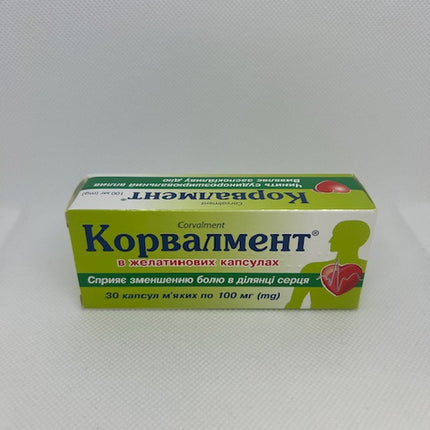 CORVALMENT 30 gel caps