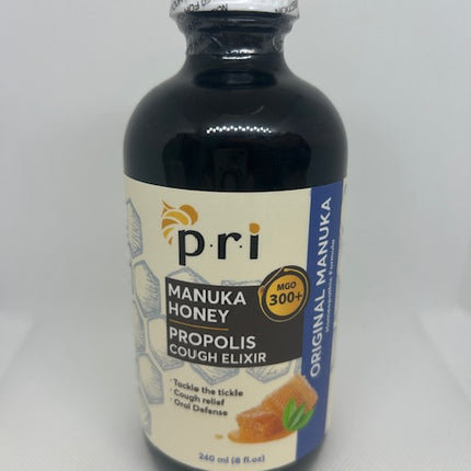 PRI MANUKA HONEY 300+ MGO PROPOLIS COUGH ELIXIR