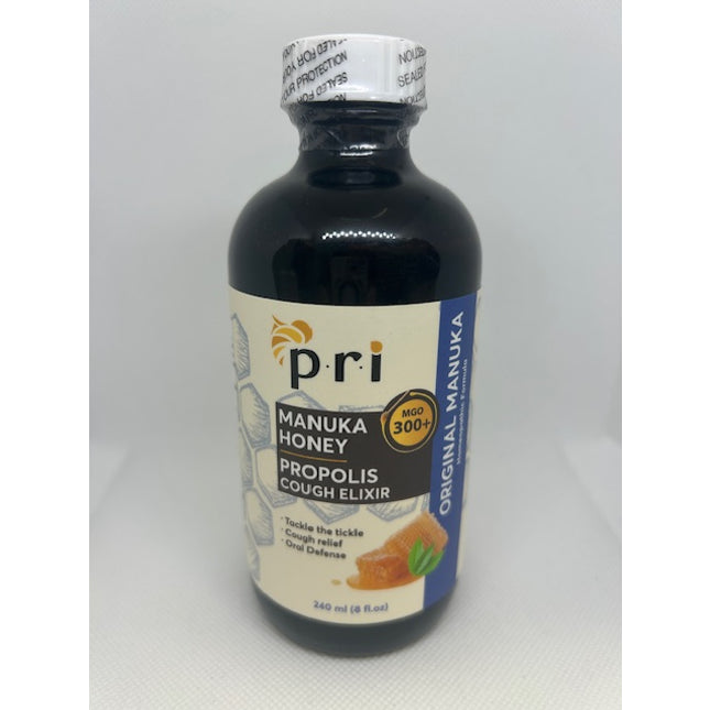PRI MANUKA HONEY 300+ MGO PROPOLIS COUGH ELIXIR