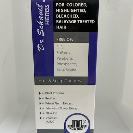 DR. SCHAVIT HERBS SHAMPOO FOR COLORED, BALAYAGE-TREATED HAIR 270ML