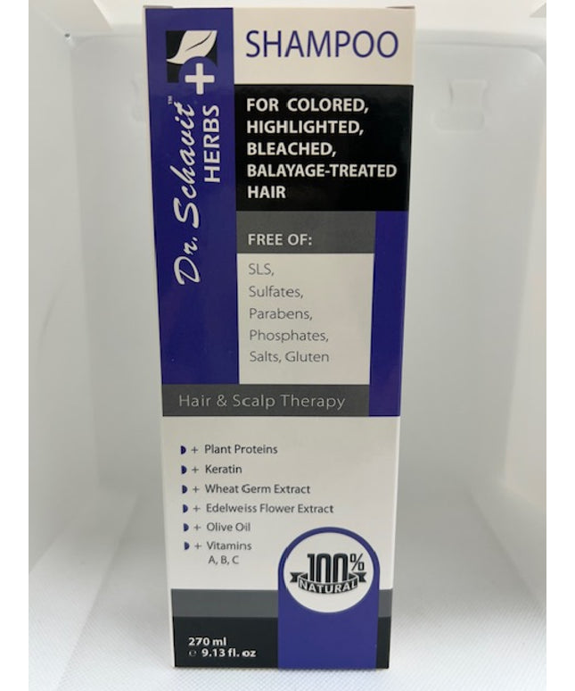 DR. SCHAVIT HERBS SHAMPOO FOR COLORED, BALAYAGE-TREATED HAIR 270ML