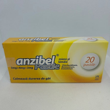 Anzibel Pastiles, 20 ct