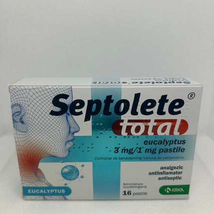 Septolete Total Eucalyptus, 16 ct