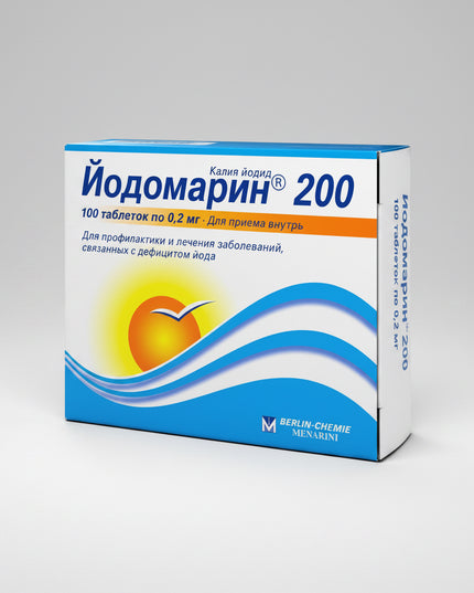 Iodomarin® provides precise, balanced dose of iodine, an essential trace element required for normal thyroid hormone production. Adequate iodine intake supports thyroid health, metabolism, and hormonal balance, and helps prevent conditions related to iodine deficiency.