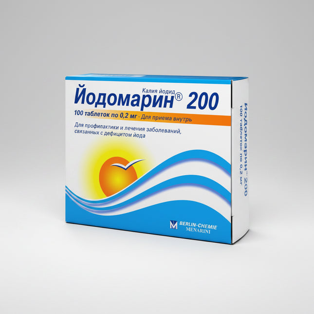 Iodomarin® provides precise, balanced dose of iodine, an essential trace element required for normal thyroid hormone production. Adequate iodine intake supports thyroid health, metabolism, and hormonal balance, and helps prevent conditions related to iodine deficiency.