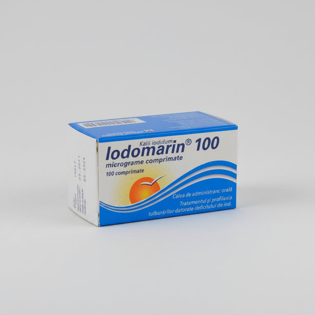 Iodomarin® provides precise, balanced dose of iodine, an essential trace element required for normal thyroid hormone production. Adequate iodine intake supports thyroid health, metabolism, and hormonal balance, and helps prevent conditions related to iodine deficiency.