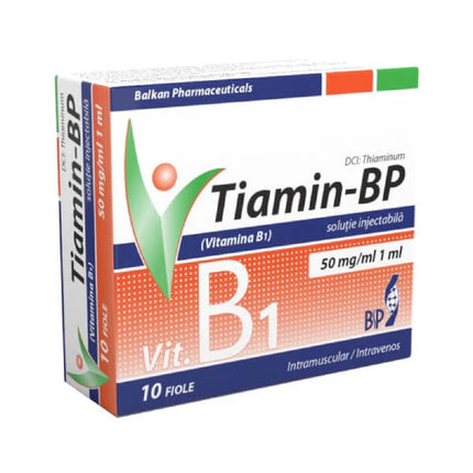 Thiamin-BP 50 mg/ml Injection – 10 Ampoules