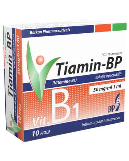 Thiamin-BP 50 mg/ml Injection – 10 Ampoules
