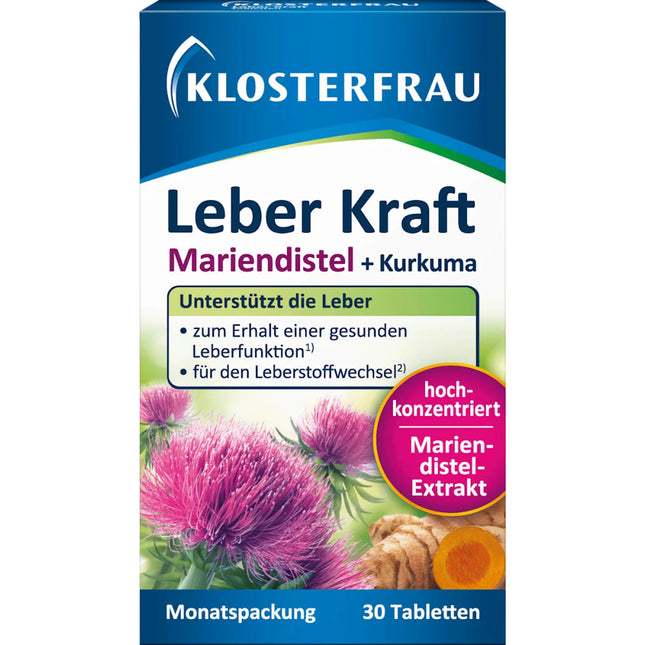 KLOSTERFRAU® Leber Kraft Tablets – 30 Tablets