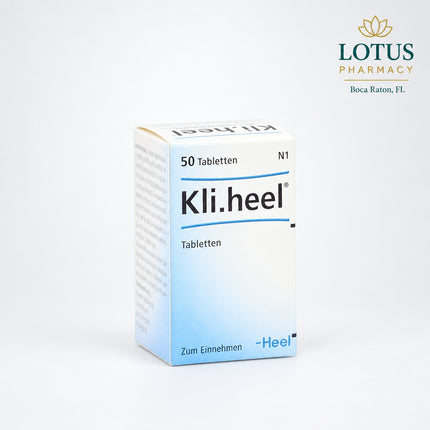 Kli.heel is a German registered homeopathic medicinal product from Heel, supplied as tablets that dissolve in the mouth. Under the official German registration, Kli.heel does not carry a specific therapeutic indication, so it should not be marketed as treating a particular condition.