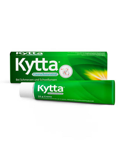 Kytta cream packaging on a white background